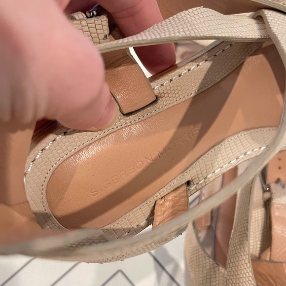 Sigerson Morison Strappy Leather Sandals - Picture 8 of 12